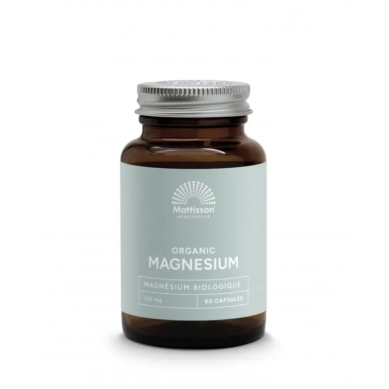 Mattisson Magnesium 100 mg biologisch 60 vcaps