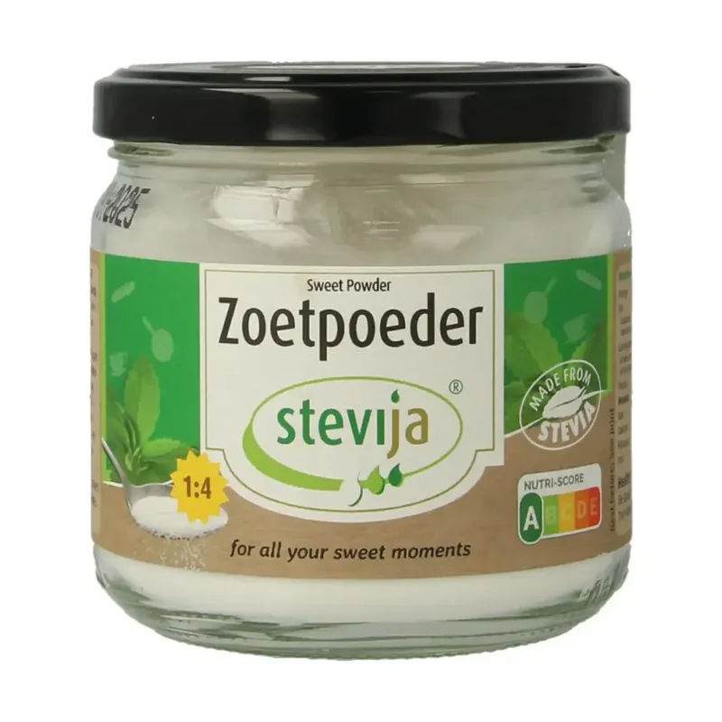 Stevija Zoetpoeder - pot stevia 180 gram