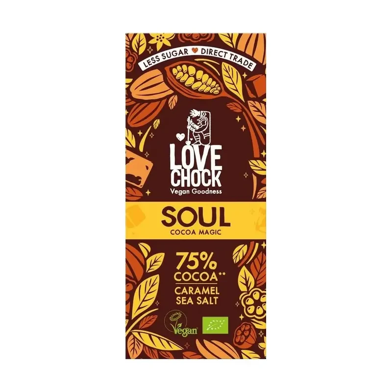 Lovechock Soul caramel stea salt 70 gram