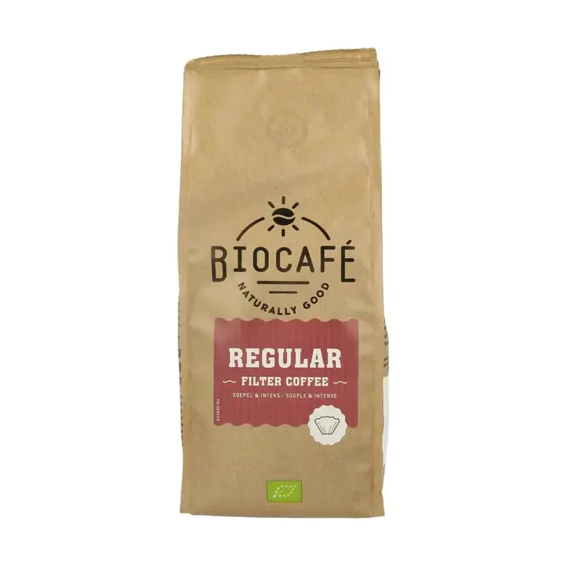 Biocafe Filterkoffie regular 250 gram