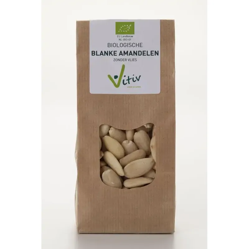 Vitiv amandelen zonder vlies bio 1 kg