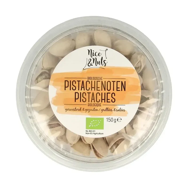 Nice & Nuts Pistache noten in dop 150 gram