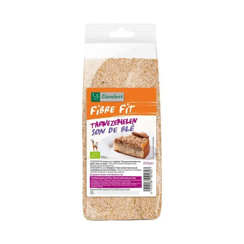 Damhert Fibre fit tarwezemelen 200 gram