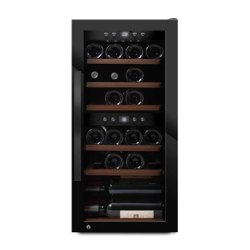 mQuvée WineExpert 24 | SW-24-BLACK Wijnkoelkast | 2 Zones