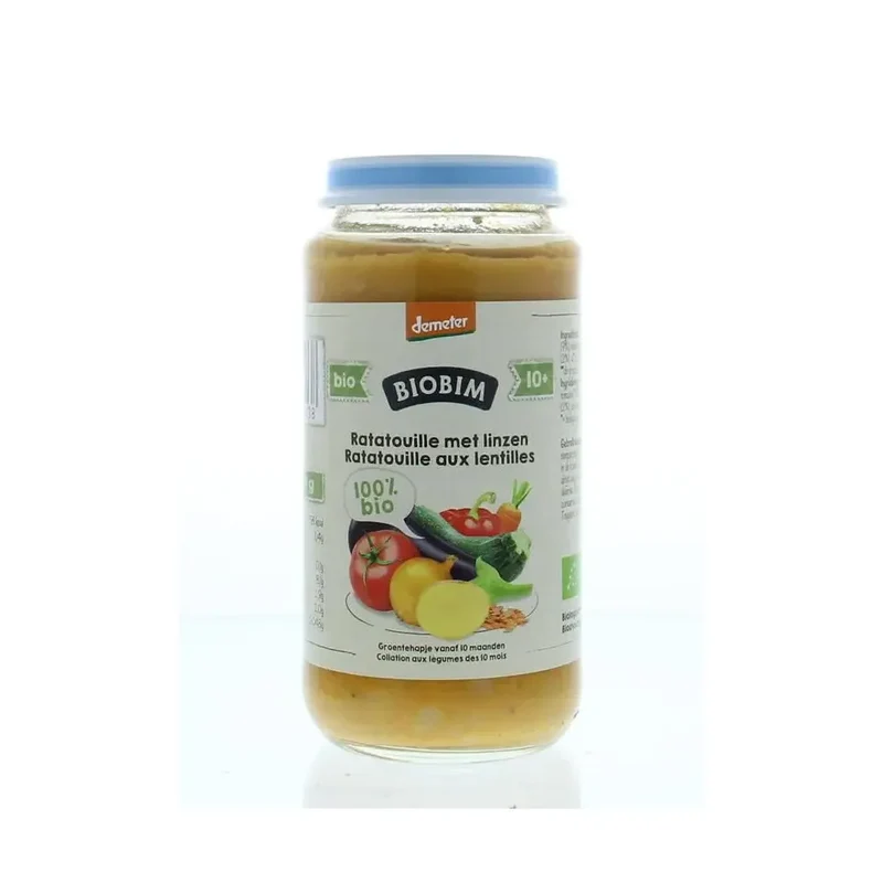 Biobim Ratatouille linzen 10+ maanden 250 gram
