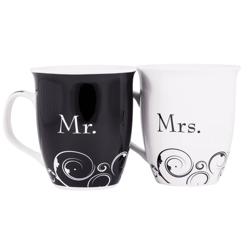Mr. and Mrs. Christian Coffee Mug Set