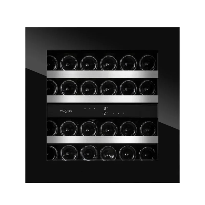 mQuvée WineKeeper 25D | WKED25FGBP Wijnkoelkast | 2 Zones