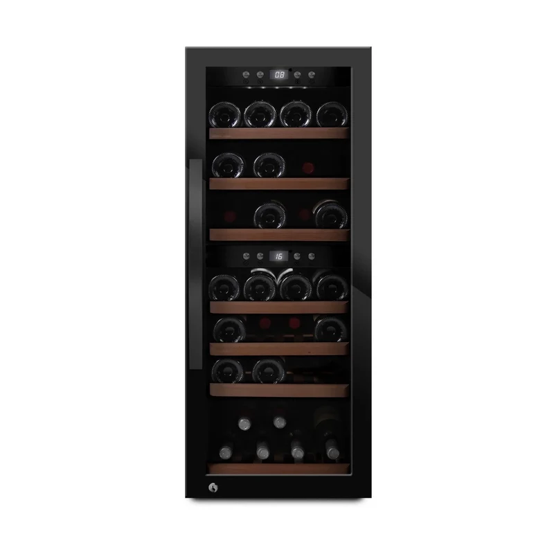 mQuvée WineExpert 38 | SW-38-BLACK Wijnkoelkast | 2 Zones