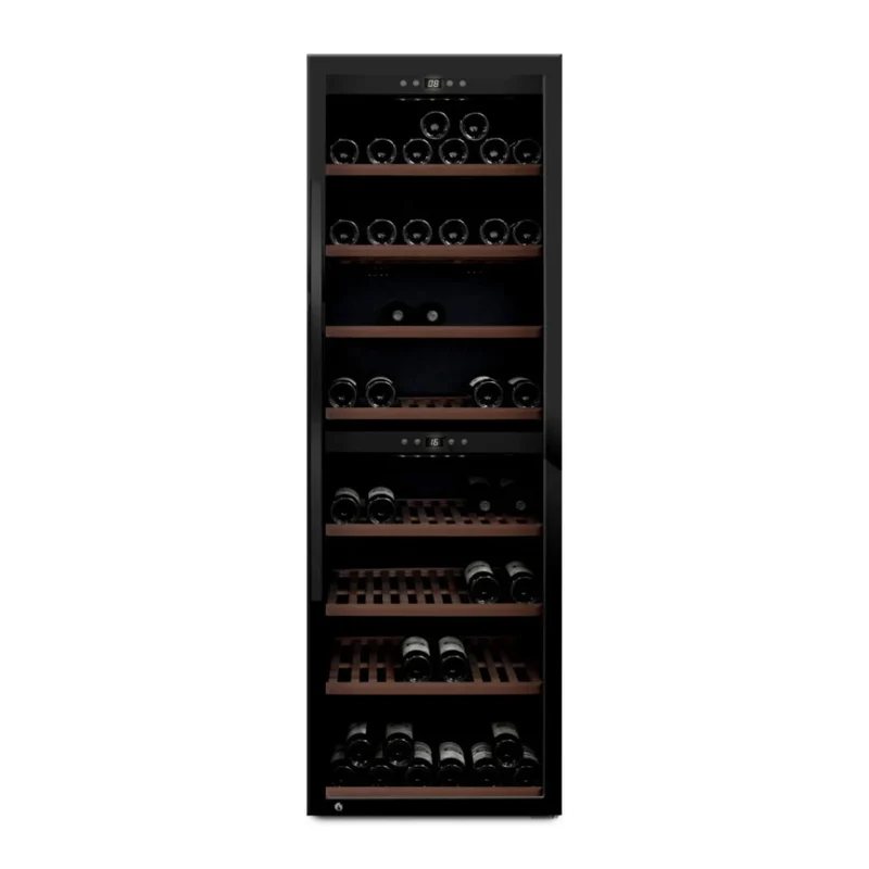 mQuvée WineExpert 180 | SW180-BLACK Wijnkoelkast | 2 Zones