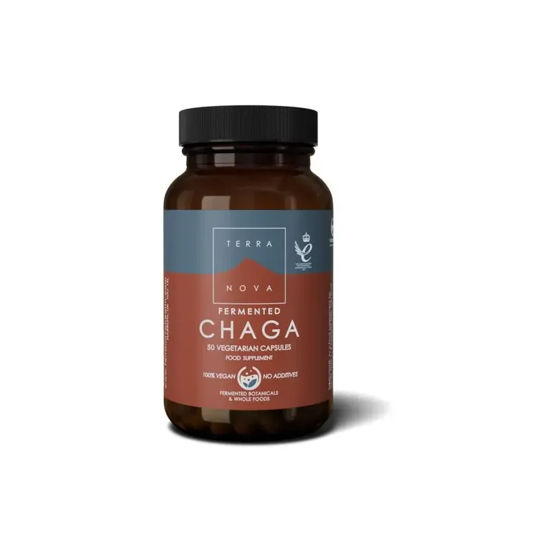 Terranova fermented chaga 50 vcaps