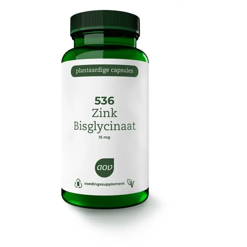 AOV 536 Zink bisglycinaat 15 mg 120 vcaps
