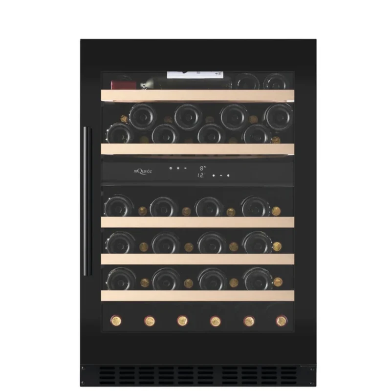 mQuvée WineCave 800 60D | WCD60FGB-800 Wijnkoelkast | 2 Zones