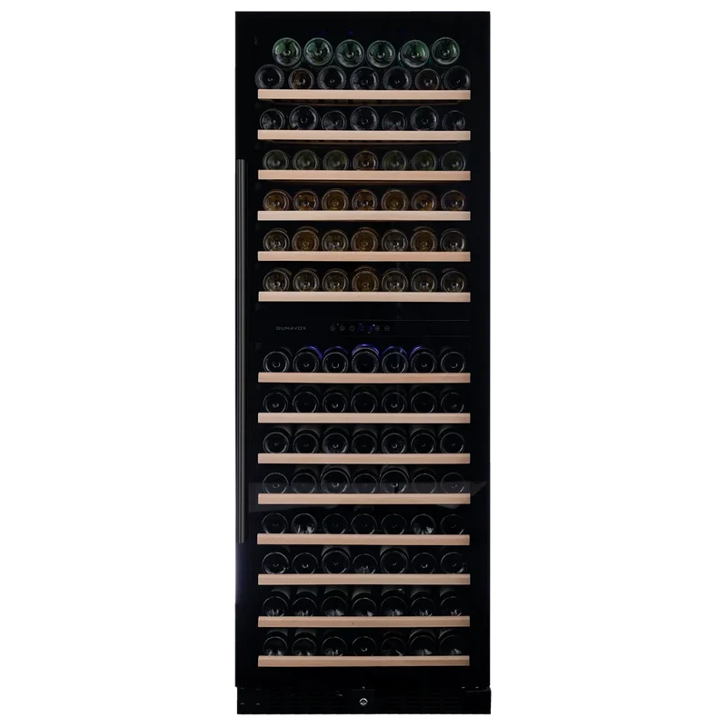 Dunavox Grande-181 Wijnkoelkast | DX-181.490DMBK | 2 Zones | Mat Zwart
