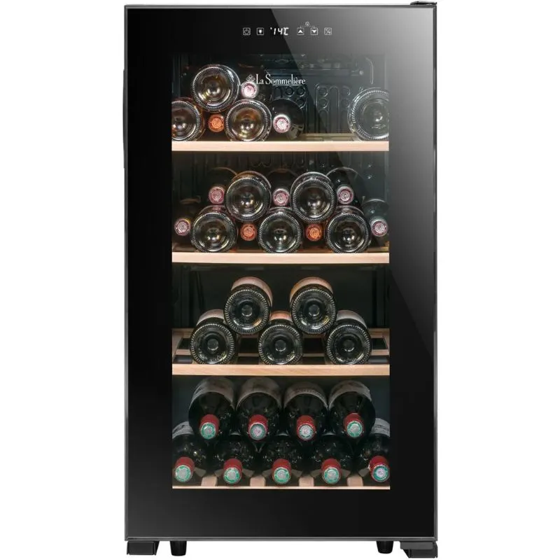 La Sommeliere Wijnkoelkast | LS52BLACK | 1 Zone