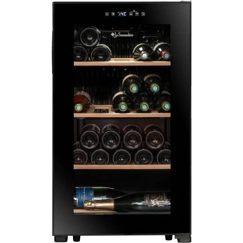 La Sommeliere Wijnkoelkast | LS36BLACK | 1 Zone