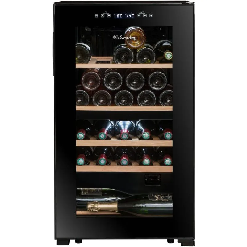 La Sommeliere Wijnkoelkast | SLS32DZBLACK | 2 Zones
