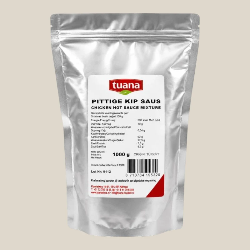 Pittige Kip Saus Kruidenmix- Hot chiciken Saus