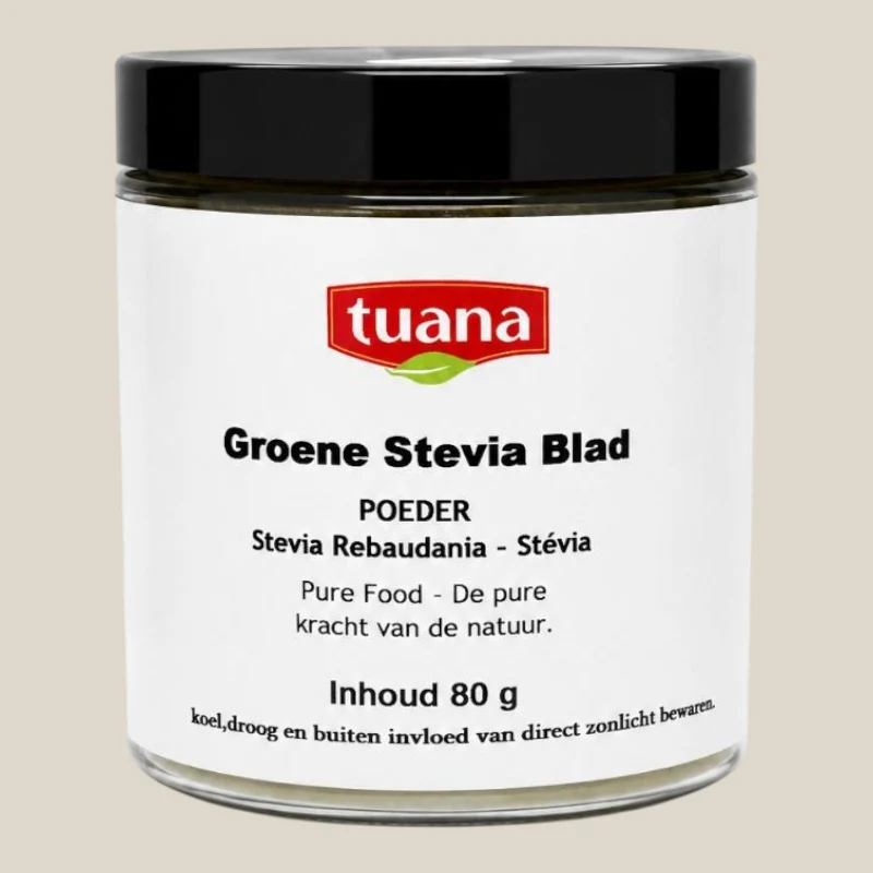 Groene Stevia Blad 80g
