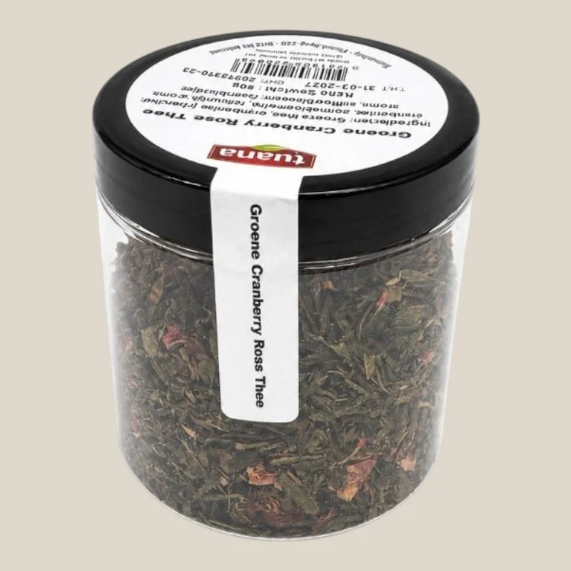 Groene Cranberry Rose Thee 50g