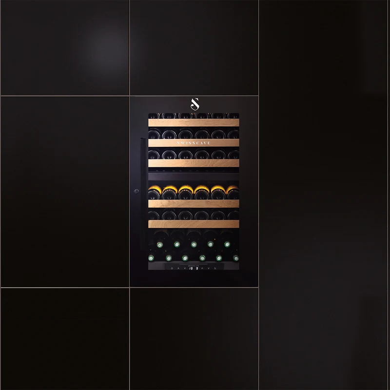 Swisscave Wijnkoelkast | WLI-160DF | 2 Zones