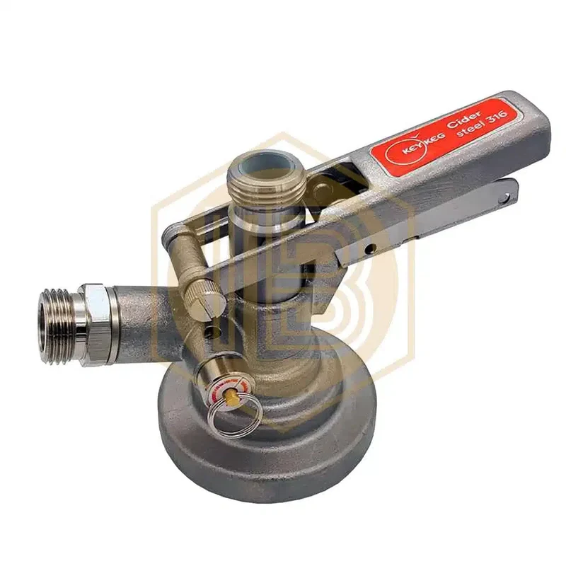 Cabezal KeyKeg DSI de acero inoxidable