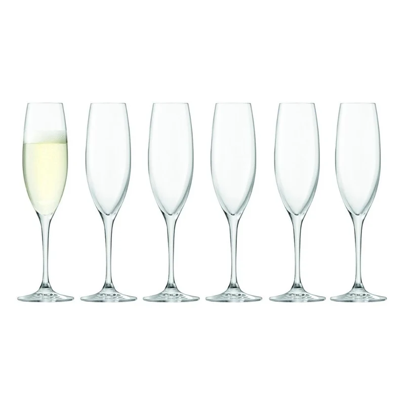 LSA Champagneglazen | Champagneglazen | 6 Stuks
