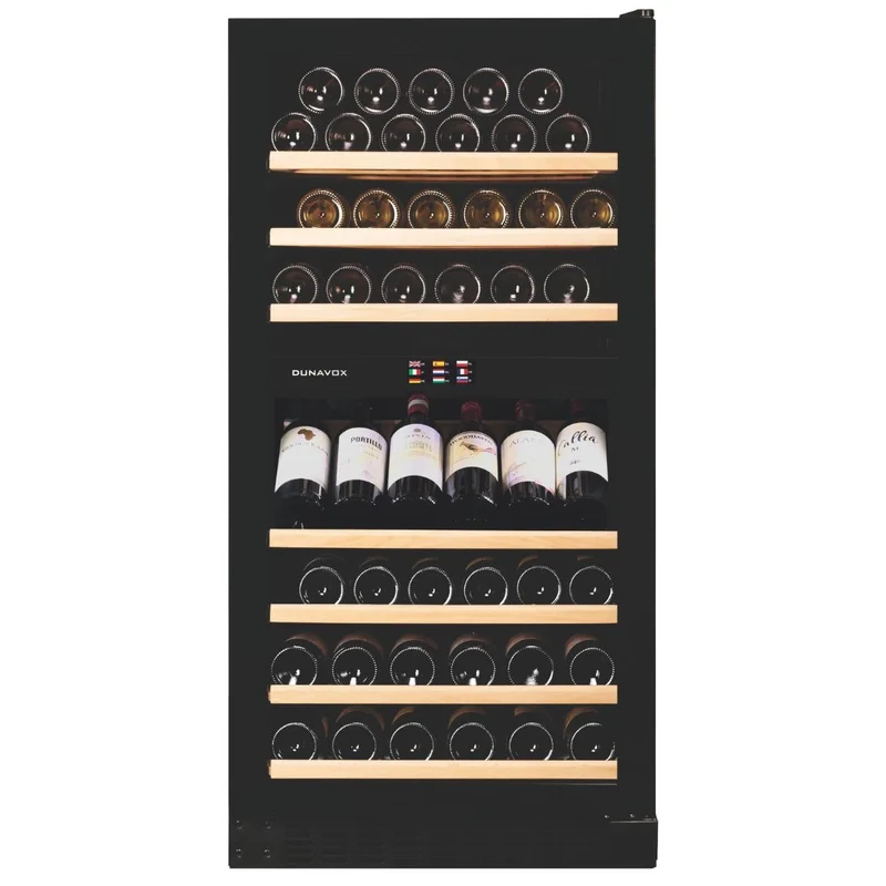 Dunavox Grande-94 Wijnkoelkast | DX-94.270DBK | 2 Zones