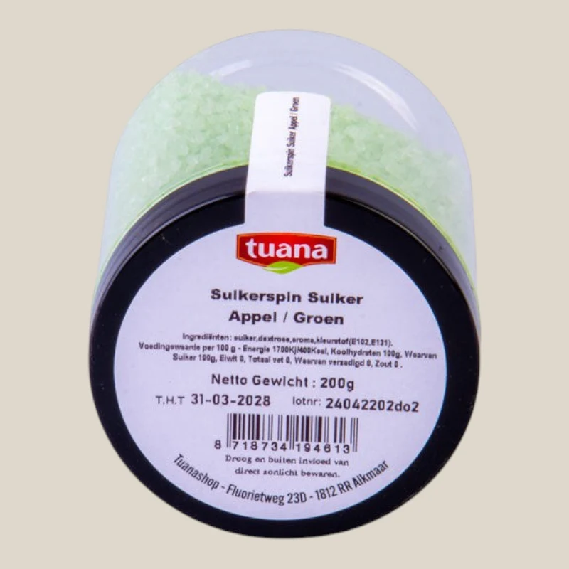 Suikerspinsuiker - Appel