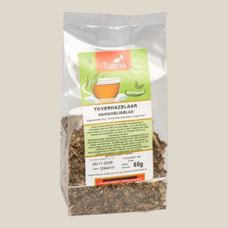 Toverhazelaar Blad- Hamamelisblad gesneden 60 g
