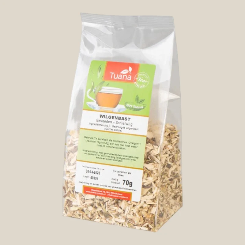 Wilgenbast gesneden (Cortex salicis) Söğüt kabuğu 70 g