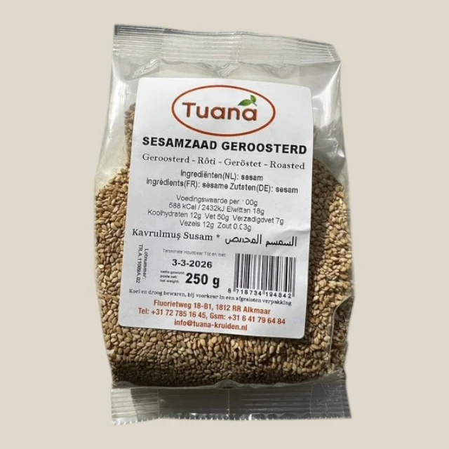 Sesamzaad geroosterd 250g