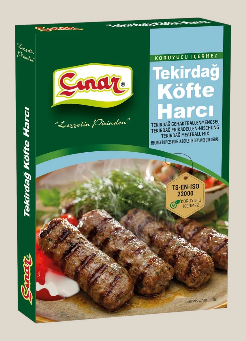 Çınar Tekirdağ Köfte Harcı 95g - Tekirdag Gehaktballen Mix