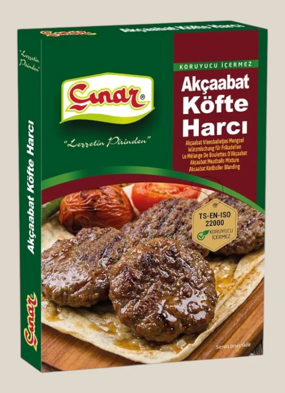 Çınar Akçaabat Köfte Harci 80g - Akcaabat Vleesballetjes Mengsel