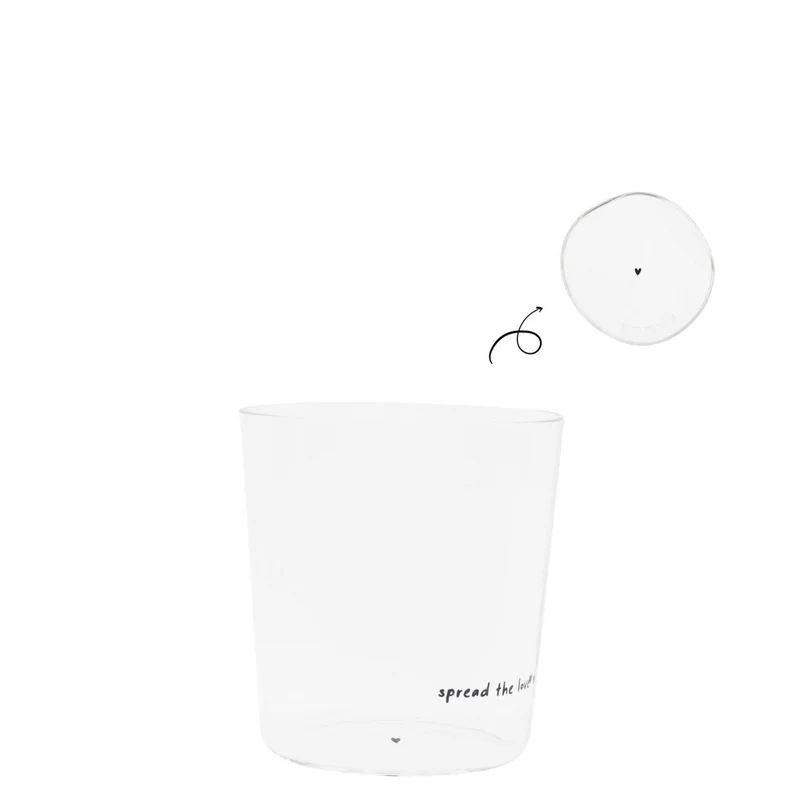 Bastion Collections Spread the Love Glas - 300 ml