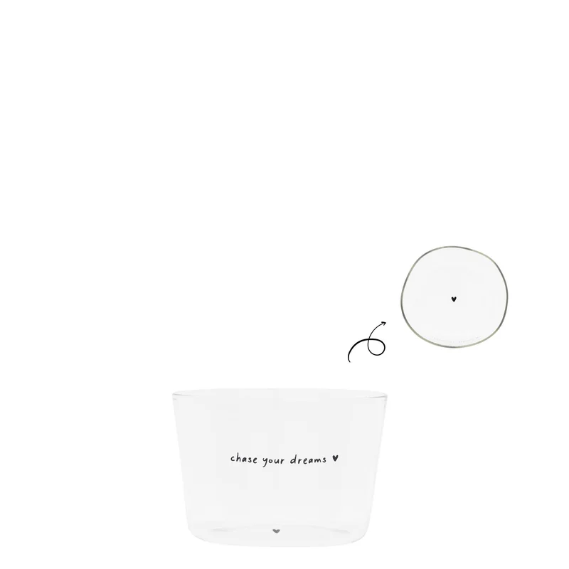 Bastion Collections Chase Your Dreams Glas - 200 ml
