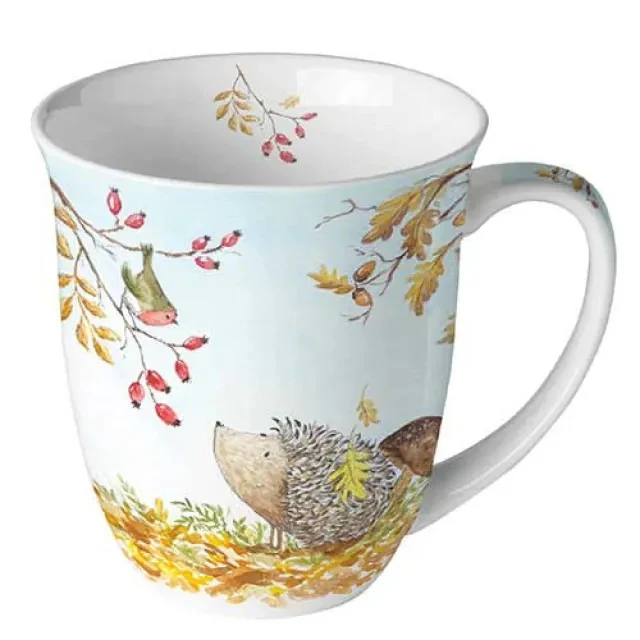Ambiente Forest Friends Beker - Fine Bone China - 400 ml