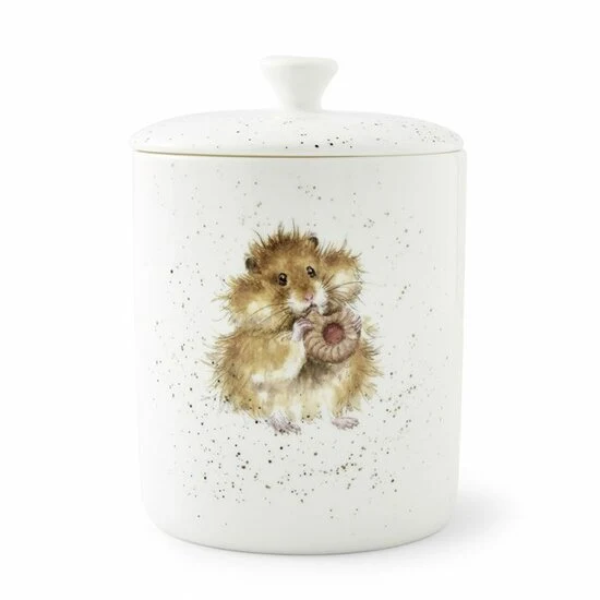 Wrendale Designs The Diet Starts Tomorrow Voorraadpot - Fine Bone China - 12,5 cm x 18,5 cm
