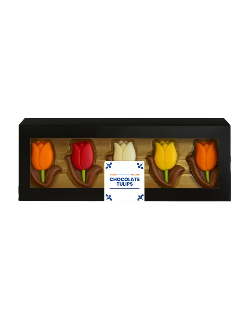 Doosje Chocolate Tulips - Melk - 150 gram