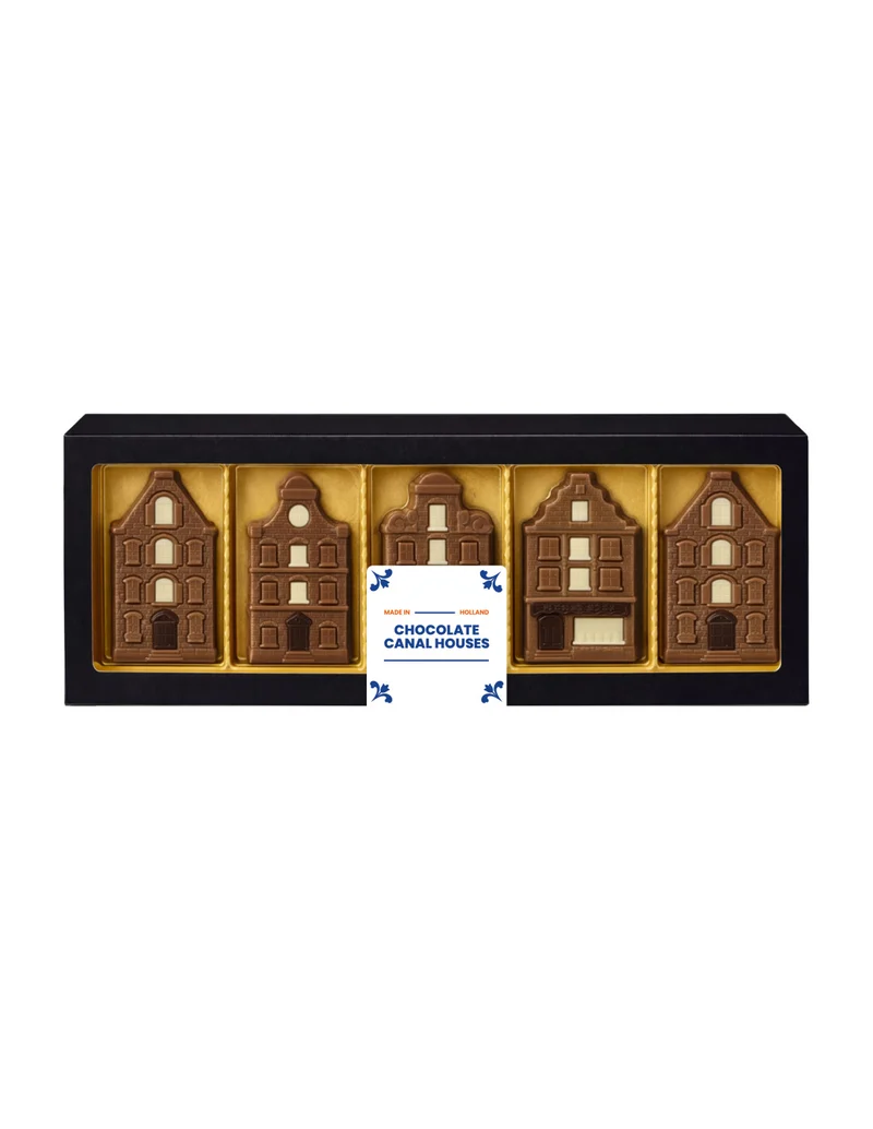 Doosje Chocolate Canal Houses - Melk - 150 gram