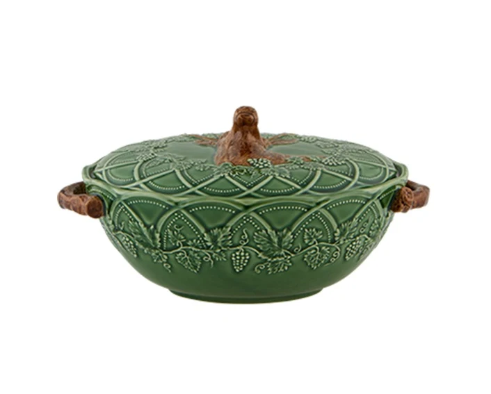 Bordallo Pinheiro Woods Soepterrine - Hert - Aardewerk - 3 ltr.