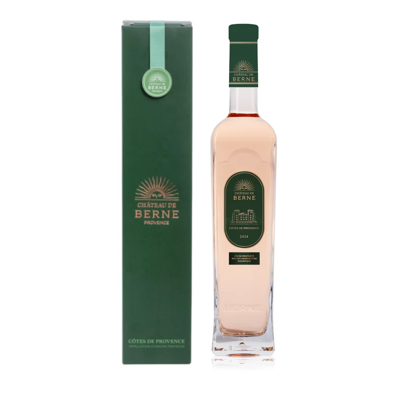 AOP Côtes de Provence - Coffret Château de Berne Rosé 1 bouteille