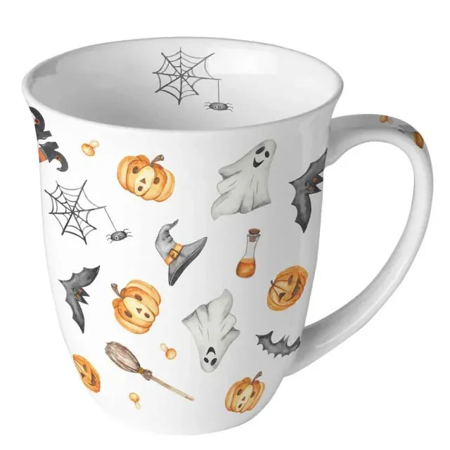 Ambiente Happy Halloween Beker - Fine Bone China - 400 ml