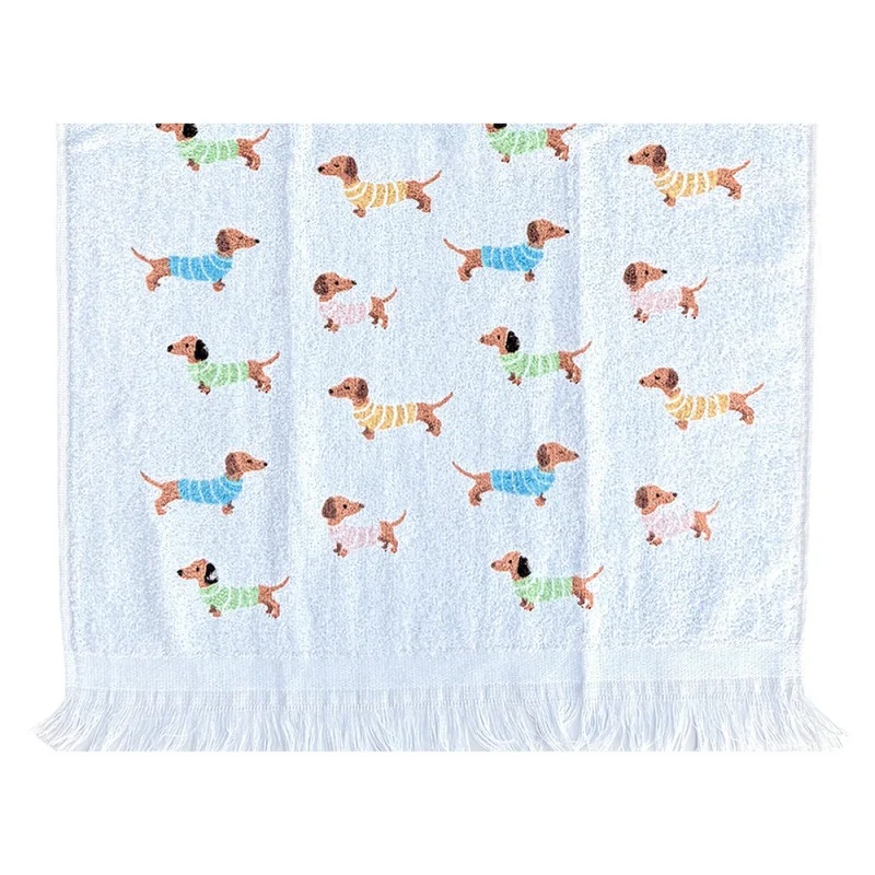 Clayre & Eef Gastendoekje - Teckel - 100% Katoen - 40 cm x 66 cm