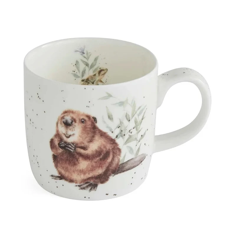 Wrendale Designs The Arborist Beker - Fine Bone China - 300 ml