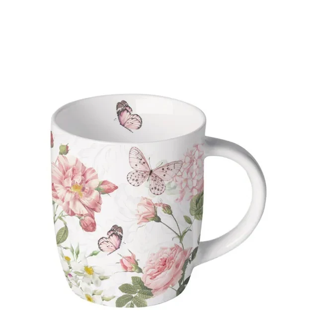 Ambiente Amelia White Beker - Fine Bone China - 200 ml