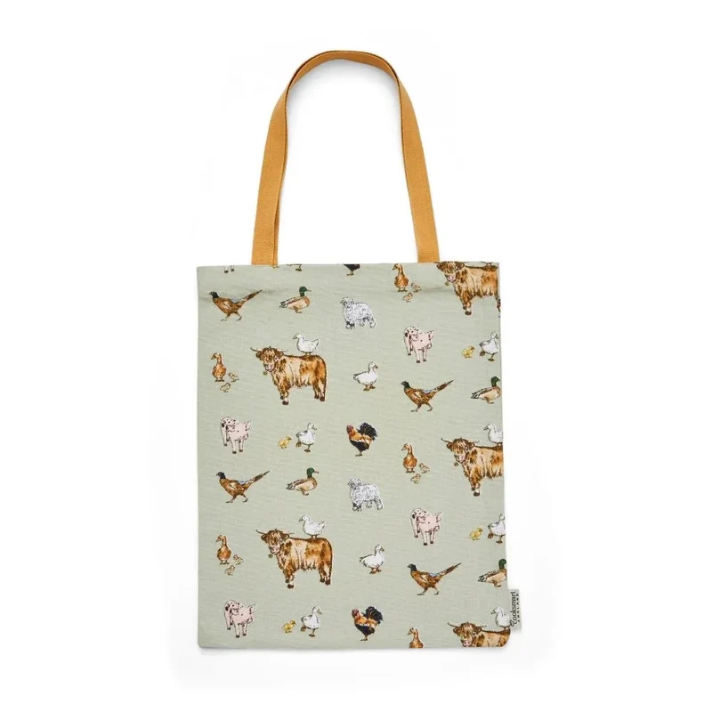 Cooksmart Buttercup Farm Draagtas - 100% Katoen - 35 cm x 44 cm