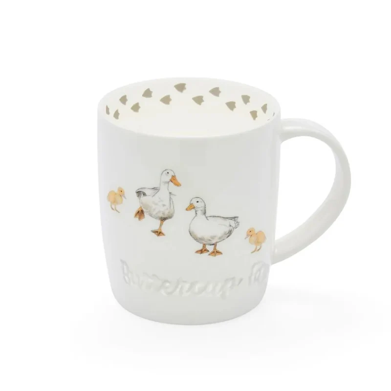 Cooksmart Buttercup Farm Ducks Beker - Eend - Fine China