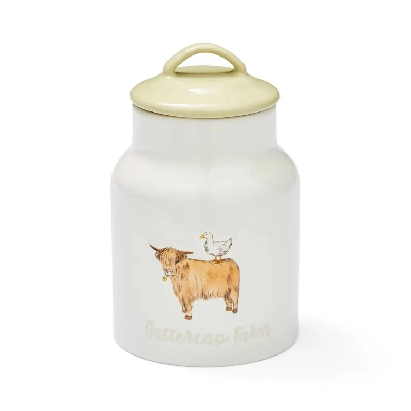Cooksmart Buttercup Farm Voorraadpot - Highlander - Aardewerk - Ø 10 cm
