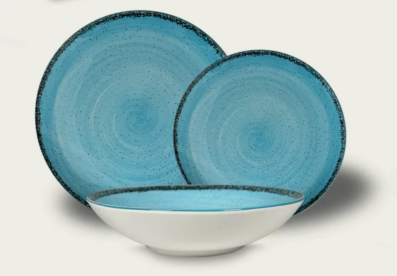 Arca Pepper Ontbijtbord - Blauw - Porselein - Ø 21 cm