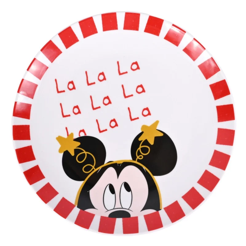 Disney Micky Hesdband Ontbijtbord - Aardewerk - 19 cm